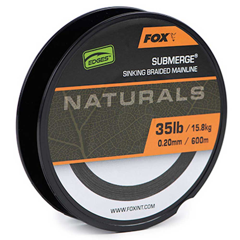 Купить Fox international CBL027 Edges™ Naturals Submerge 600 m Плетеный Black 0.250 mm 7ft.ru в интернет магазине Семь Футов