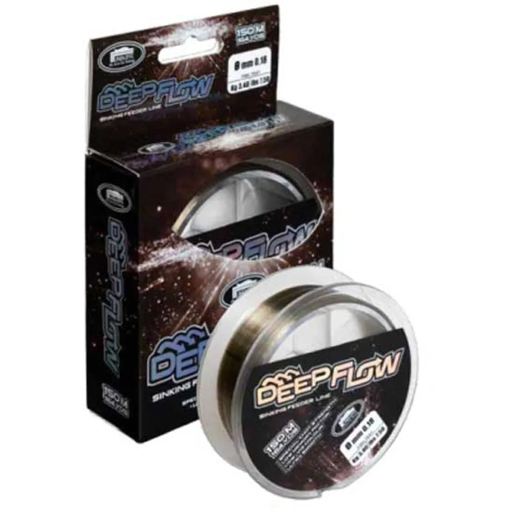 Купить Lineaeffe 3509016 Монофиламент Deep Flow Sinking Feeder 150 m Brown 0.160 mm 7ft.ru в интернет магазине Семь Футов