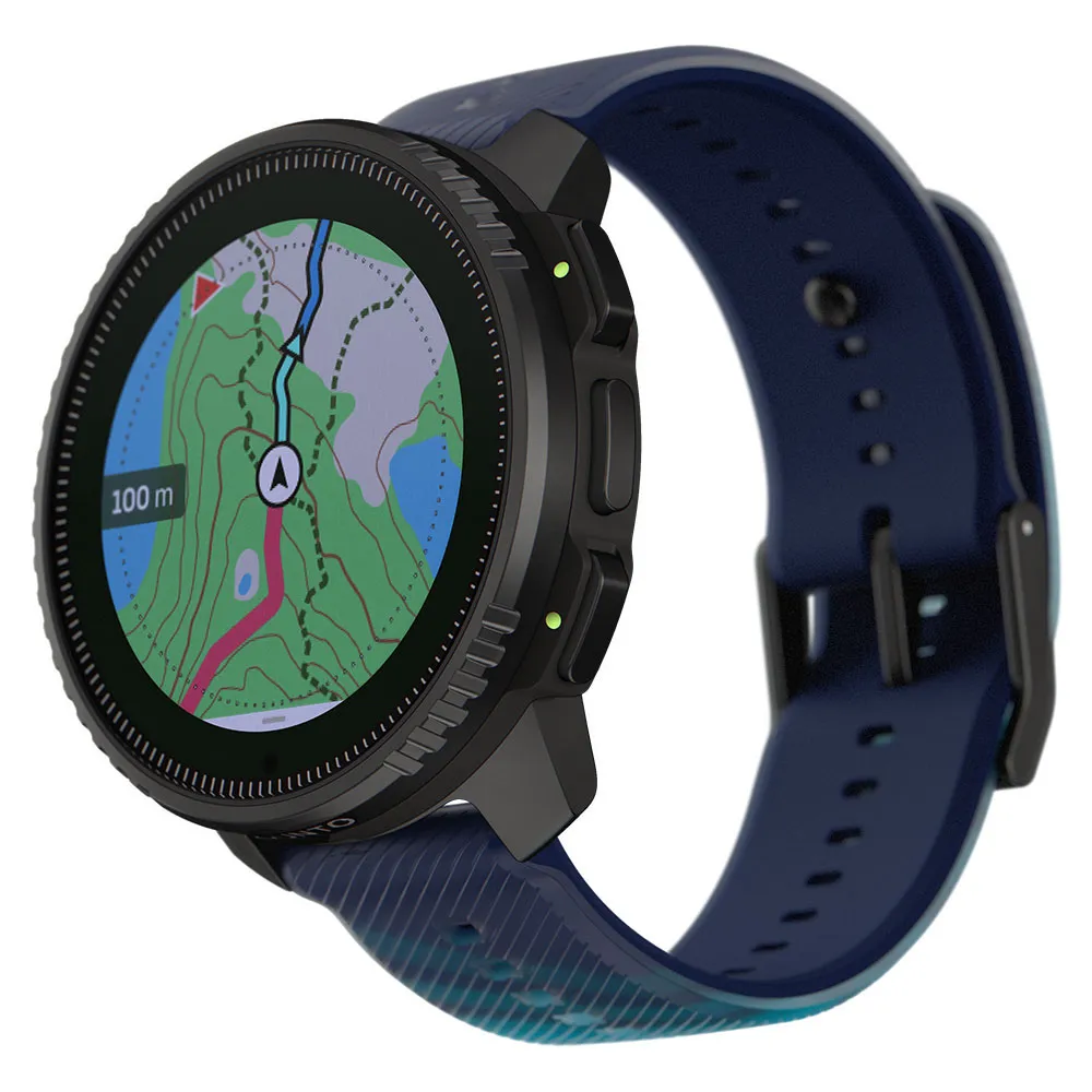 Купить Suunto SS051032000 Часы Vertical Solar UTMB World Series Голубой All Black / Navy Blue 7ft.ru в интернет магазине Семь Футов