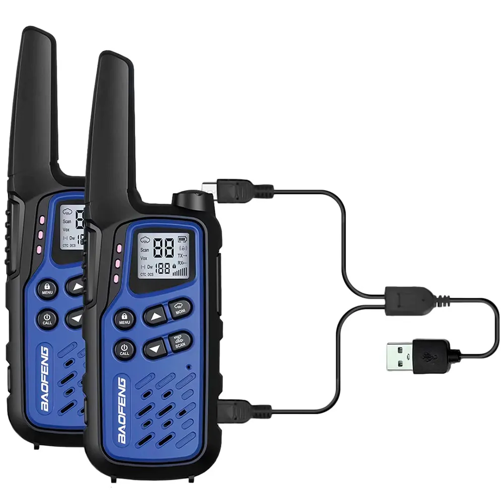 Купить Baofeng radbafkro0020 рация Bf-T25E 2 Единицы Dark Blue / Black 25x12x8 7ft.ru в интернет магазине Семь Футов