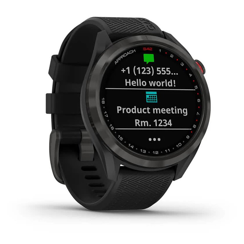 Купить Garmin 010-02572-00 Approach® S42 Часы  Black 7ft.ru в интернет магазине Семь Футов