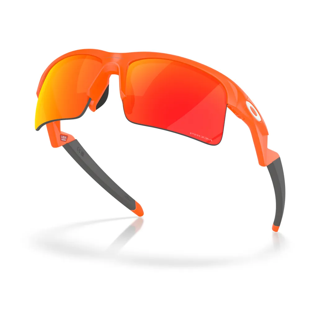 Купить Oakley OJ9013-0762-63 Солнцезащитные очки Capacitor Оранжевый Matte Neon Orange Prizm Ruby/CAT3 7ft.ru в интернет магазине Семь Футов