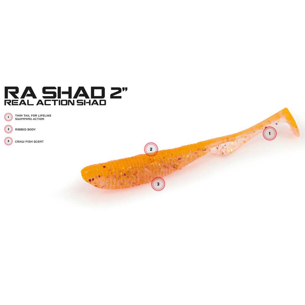 Купить Molix RSH2-581 Real Action Shad 50 Mm Многоцветный  UV Bloody White 7ft.ru в интернет магазине Семь Футов