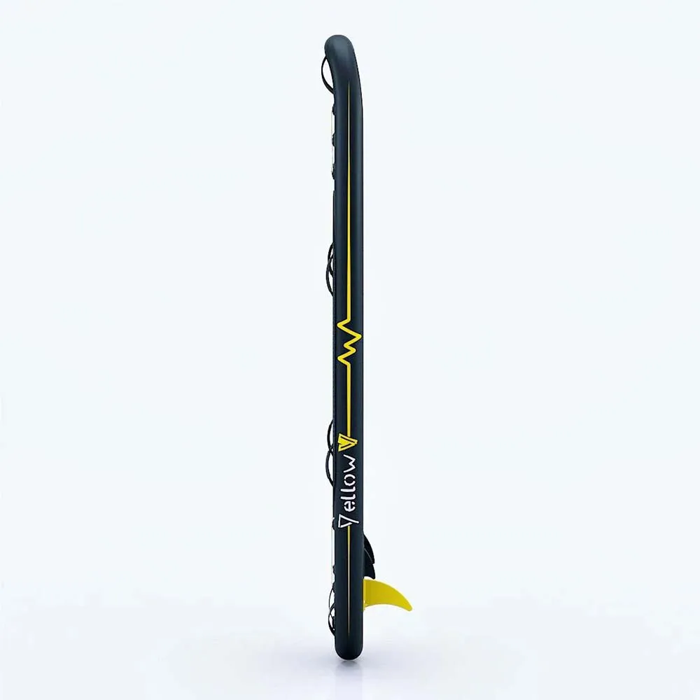 Купить YellowV yvsup11 Надувной комплект для падлбординга Heartbeat 11´0´´ Black / Yellow 90x50x30 335.3 cm 7ft.ru в интернет магазине Семь Футов