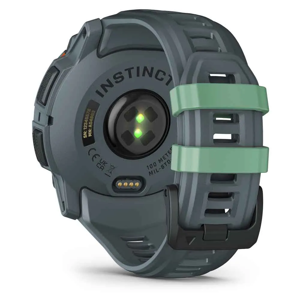 Купить Garmin 010-03020-01 Часы Instinct 3 50 mm Amoled Зеленый  Green / Grey 7ft.ru в интернет магазине Семь Футов