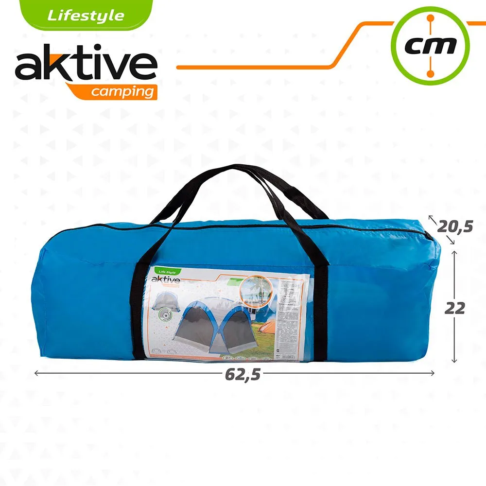 Купить Aktive R-14765034-52896 Палатка для кемпинга с москитной сеткой отремонтированы Grey/Blue 7ft.ru в интернет магазине Семь Футов
