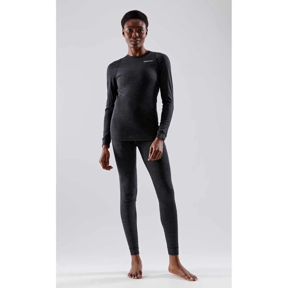 Купить Craft co1911549-998000-s Термоштаны Core Wool Merino Black Melange 20x15x5 7ft.ru в интернет магазине Семь Футов