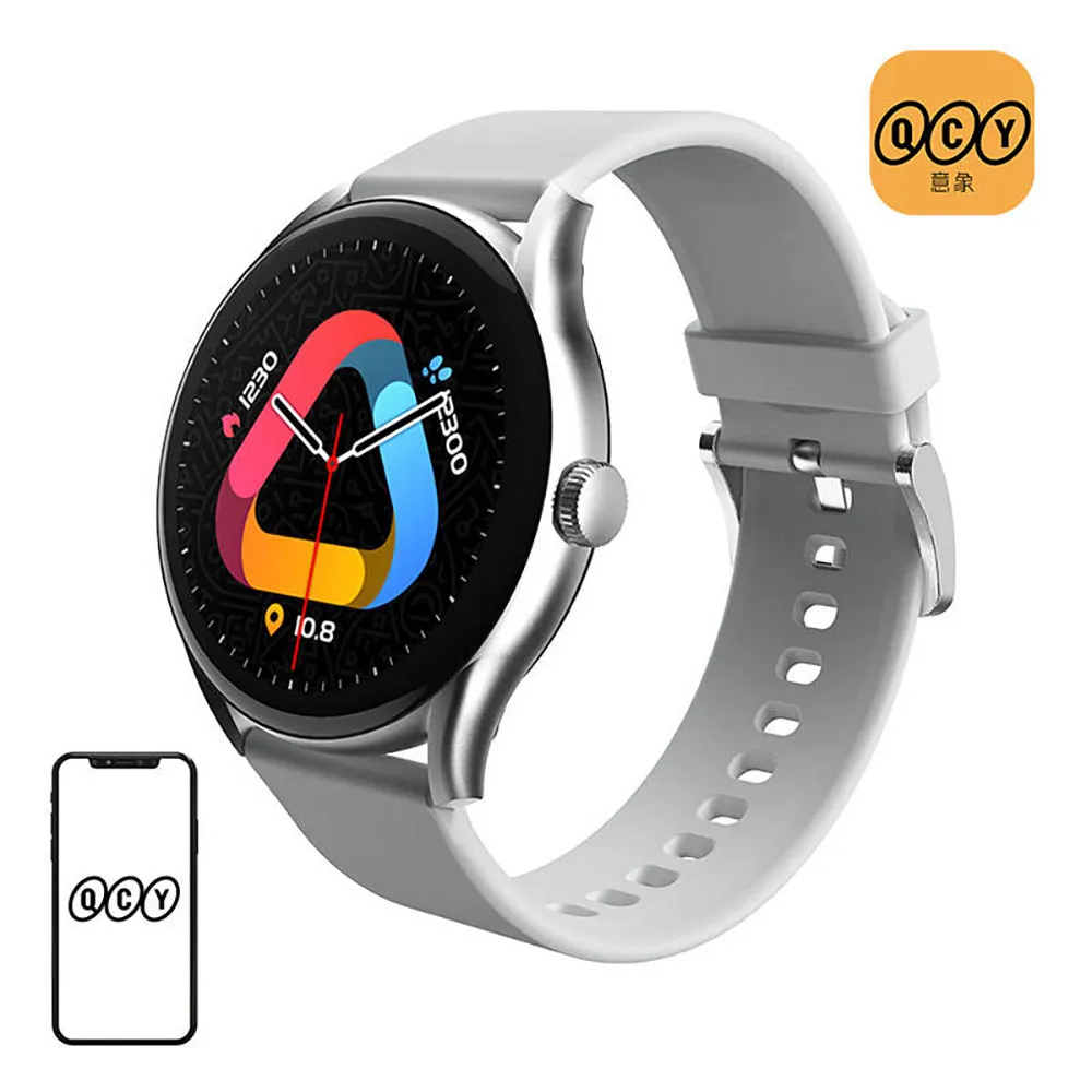 Купить Qcy 61124 Смарт-часы WATCH GT Серебристый  Grey 7ft.ru в интернет магазине Семь Футов