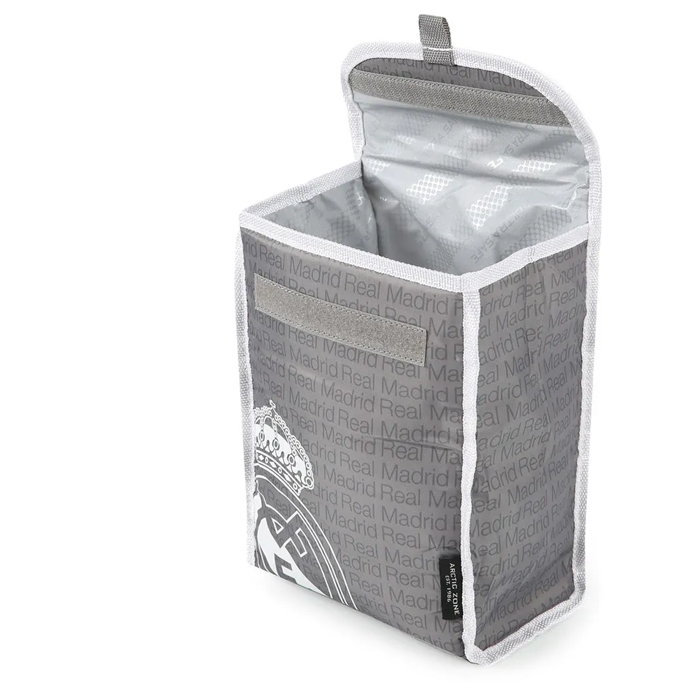 Купить Real madrid AZRM10005801-UNIT Мягкий портативный охладитель 18.4x12.7x25.4 cm Серый Grey 7ft.ru в интернет магазине Семь Футов
