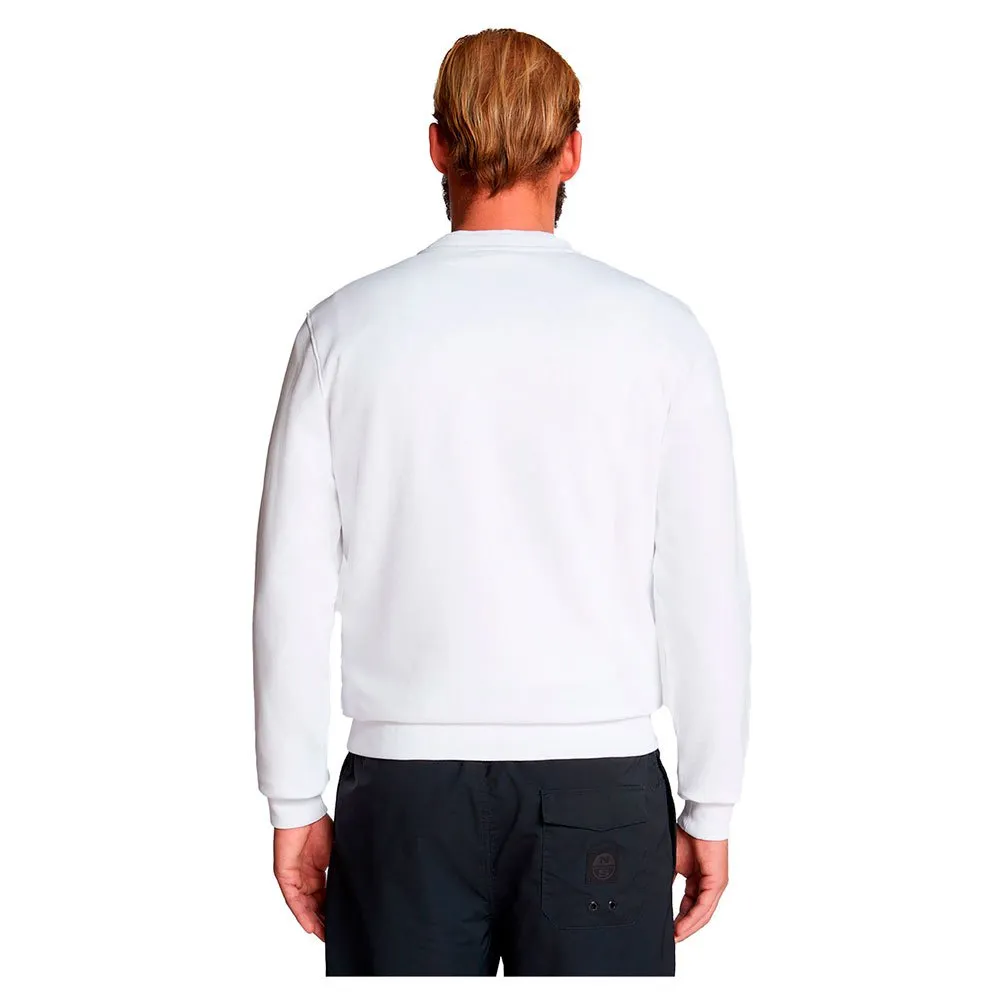 Купить North sails 691001-0101-7 Толстовка 691001 Graphic Белая White 3XL 7ft.ru в интернет магазине Семь Футов