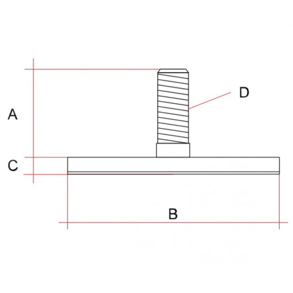 Купить Ropeye rosob-6x50 болт Stick-On Carbon Fiber 50 mm 20x10x10 7ft.ru в интернет магазине Семь Футов