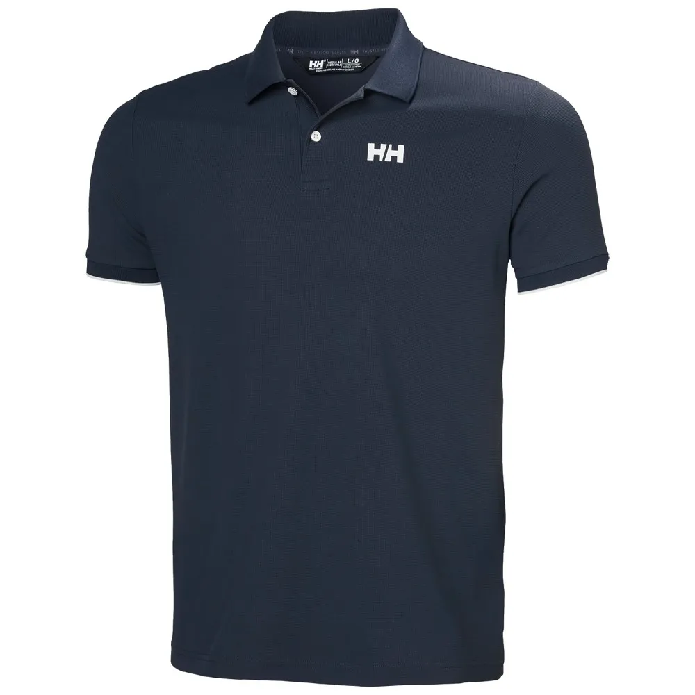 Купить Helly hansen 34367_597-M Поло с короткими рукавами Ocean 2.0 Голубой Navy M 7ft.ru в интернет магазине Семь Футов
