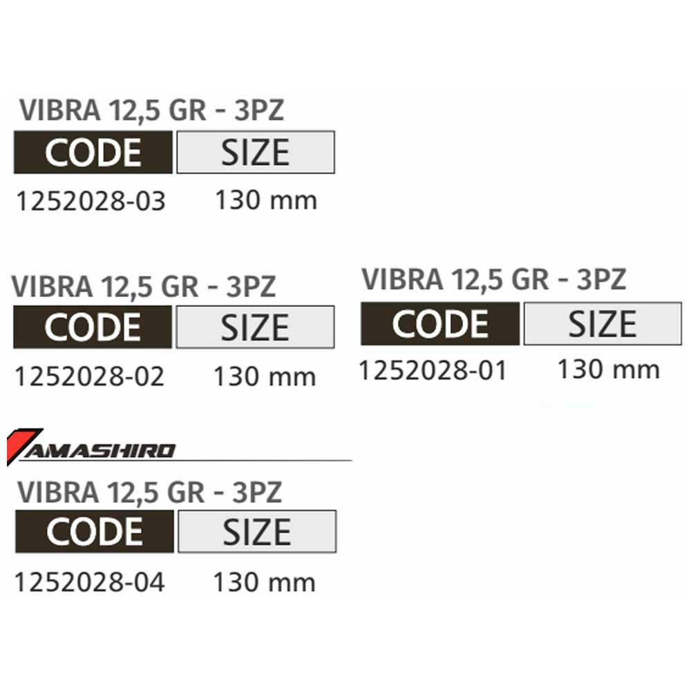 Купить Yamashiro 1252028-02 Vibra Мягкая приманка 130 mm 12.5g 02 7ft.ru в интернет магазине Семь Футов