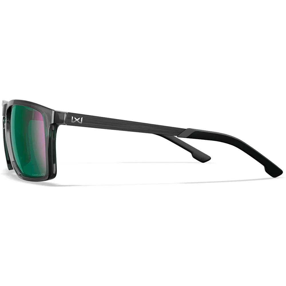 Купить Wiley x ac6axe07 поляризованные солнцезащитные очки Axe Gloss Crystal Grey / Green 20x10x10 7ft.ru в интернет магазине Семь Футов