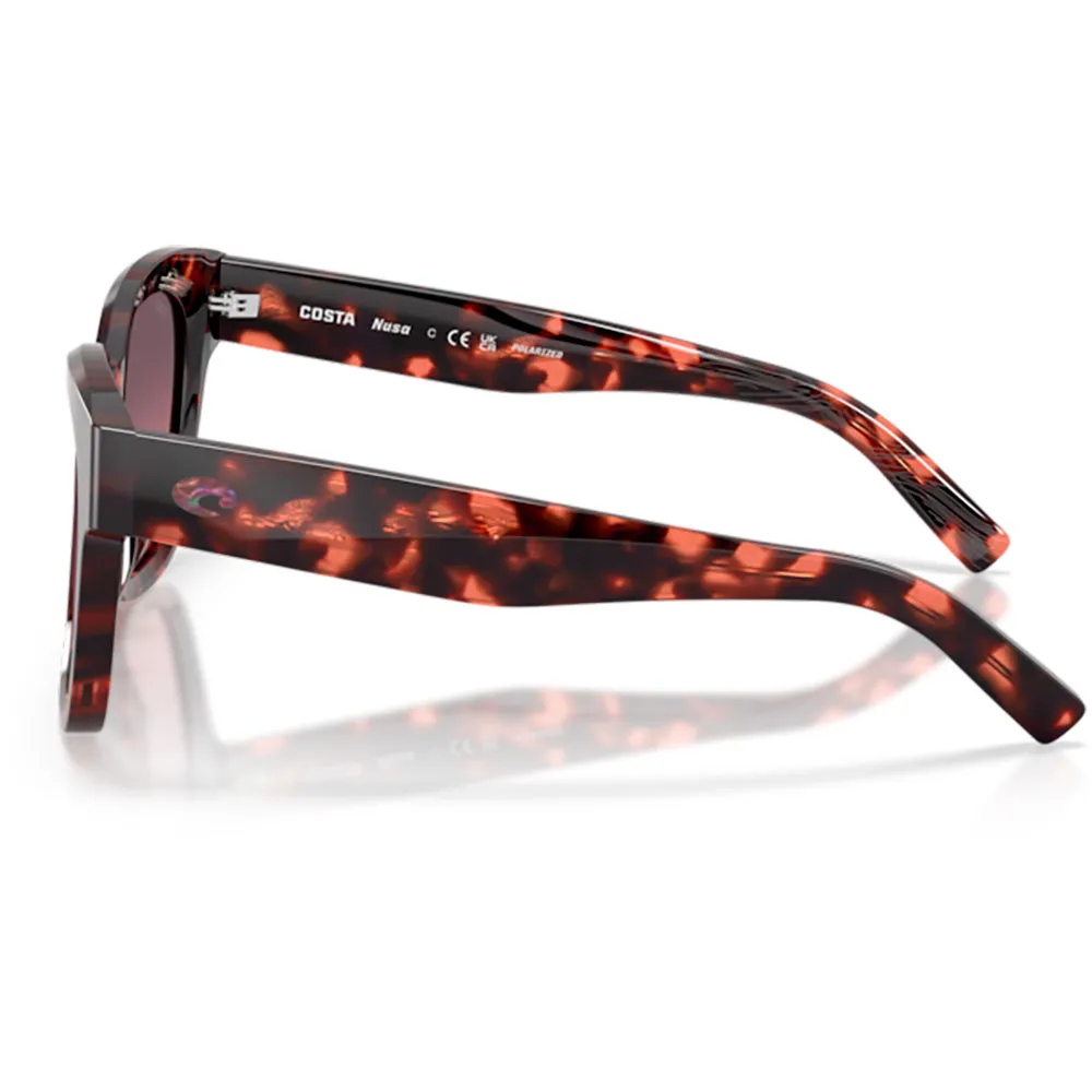 Купить Costa 06s2016-20160754 поляризованные солнцезащитные очки Nusa Sunset Tortoise 20x10x10 Rose Gradient 580G/CAT3 7ft.ru в интернет магазине Семь Футов