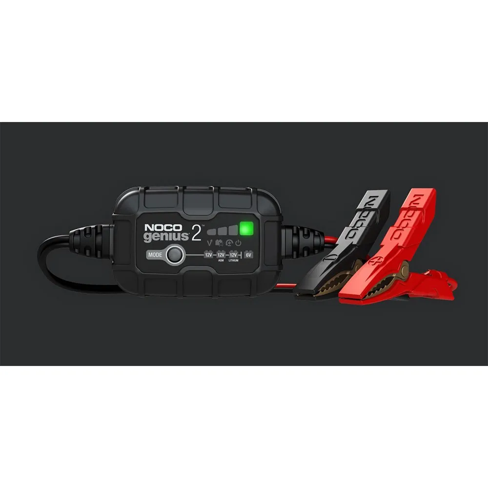 Купить Noco genius2eu Зарядное устройство 2A Black / Red 9x11x18 7ft.ru в интернет магазине Семь Футов