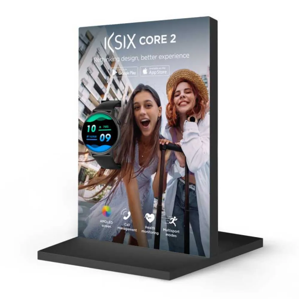 Купить KSIX BXSW24N Смарт-часы Core 2 Amoled  Black 7ft.ru в интернет магазине Семь Футов