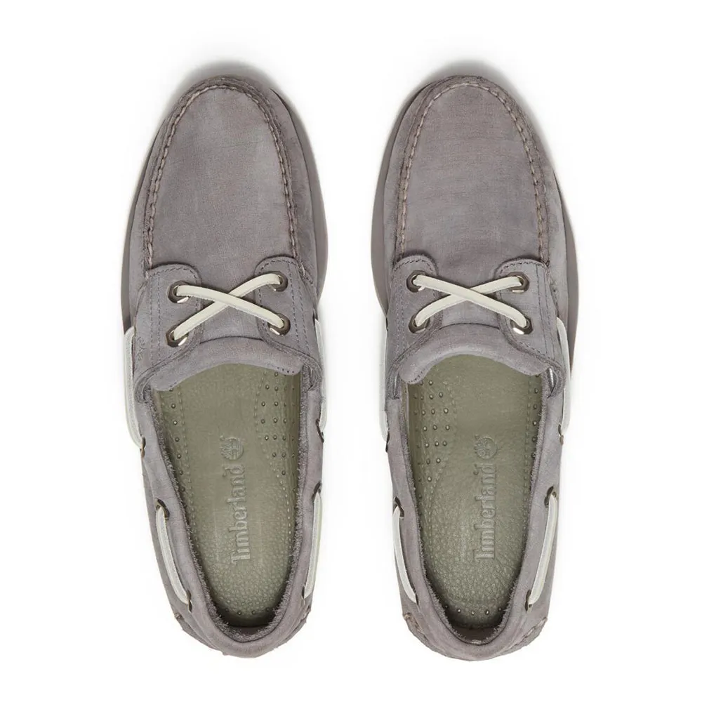 Купить Timberland tb0a4187el81w-100 Палубные туфли Classic Wide Medium Grey Nubuck 35x25x15 EU 44 7ft.ru в интернет магазине Семь Футов