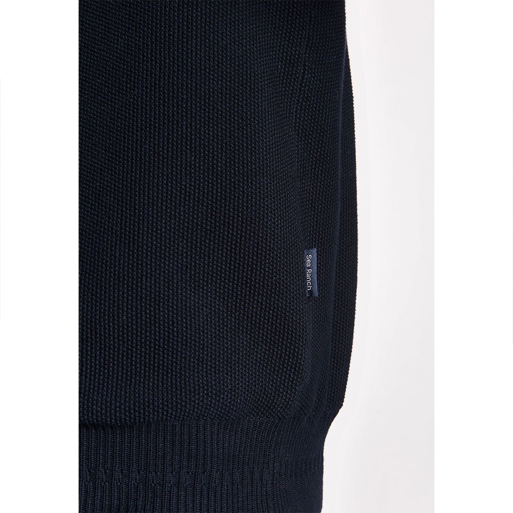 Купить Sea ranch 20-7-238-4001-XXL Свитер с полумолнией Mort Голубой Dark Navy 2XL 7ft.ru в интернет магазине Семь Футов