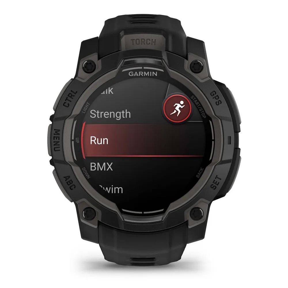 Купить Garmin 010-02936-00 Часы Instinct 3 45 mm Amoled  Black / Black 7ft.ru в интернет магазине Семь Футов
