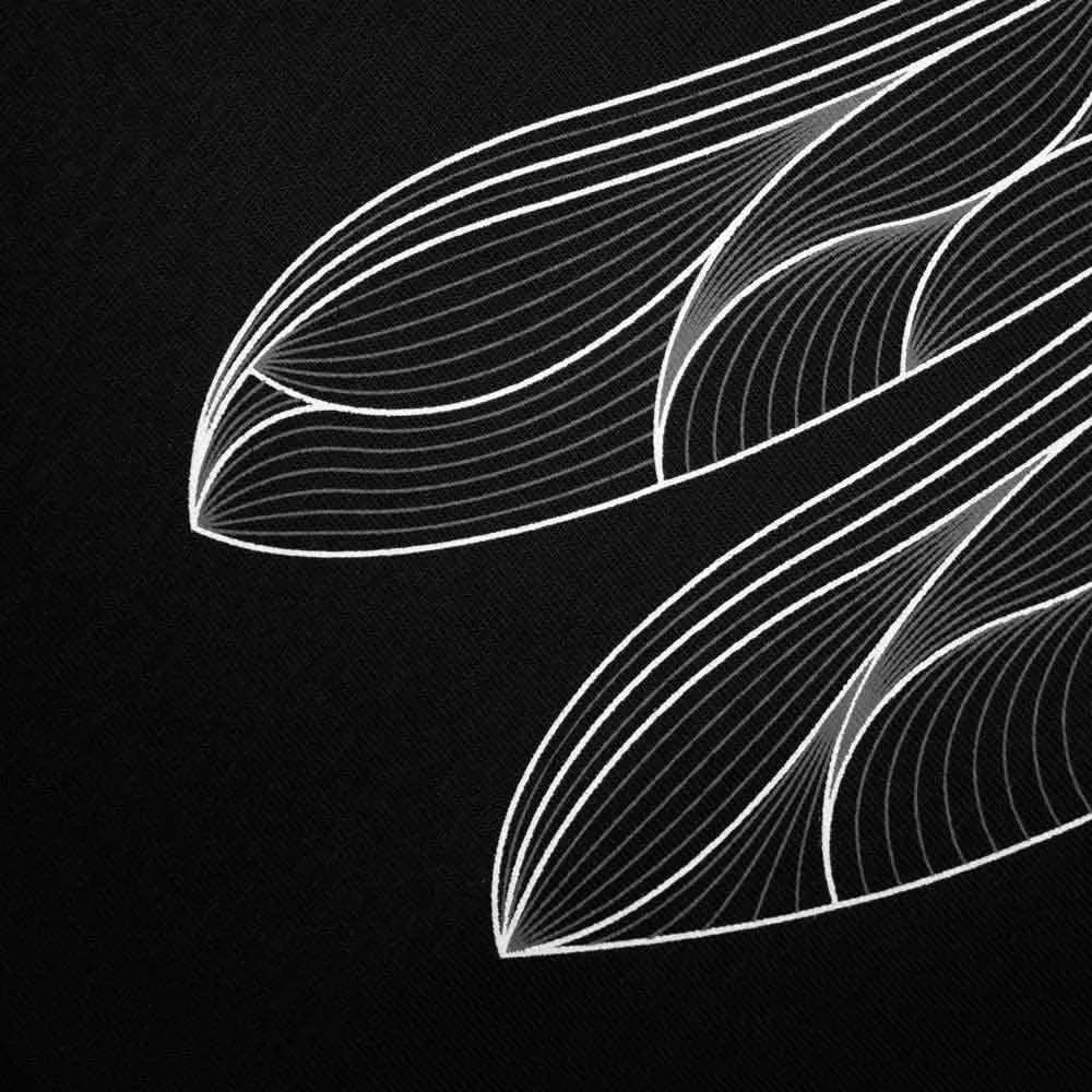 Купить Kumu 007530-00021-00700-00 Футболка с коротким рукавом Emperor Dragonfly Black 30x20x5 4XL 7ft.ru в интернет магазине Семь Футов