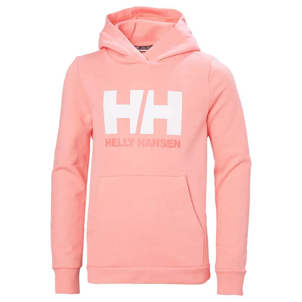 Купить Helly hansen 40453_066-6 Толстовка с капюшоном Logo Coral Almond 30x20x10 5-6 Years 7ft.ru в интернет магазине Семь Футов
