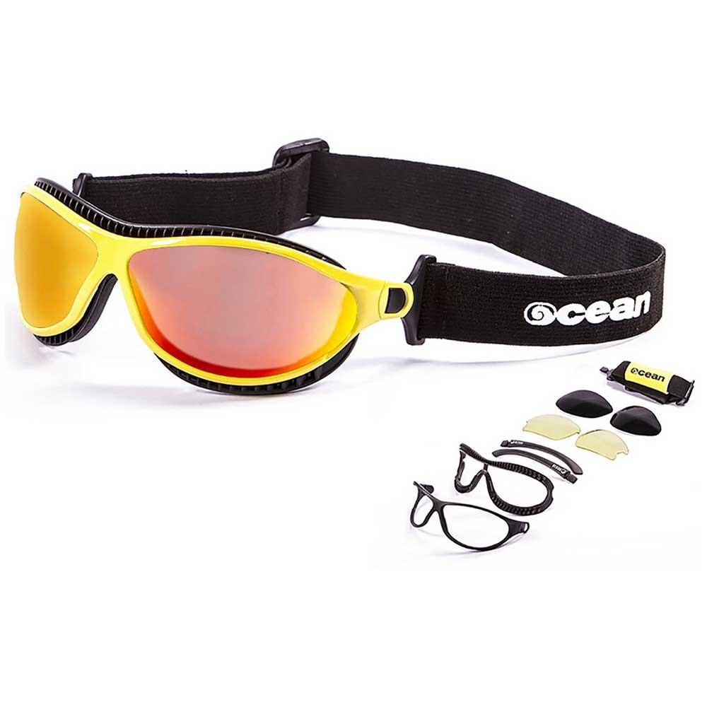 Купить Ocean sunglasses 12201.7 поляризованные солнцезащитные очки Tierra De Fuego Yellow Revo Red/CAT3 7ft.ru в интернет магазине Семь Футов