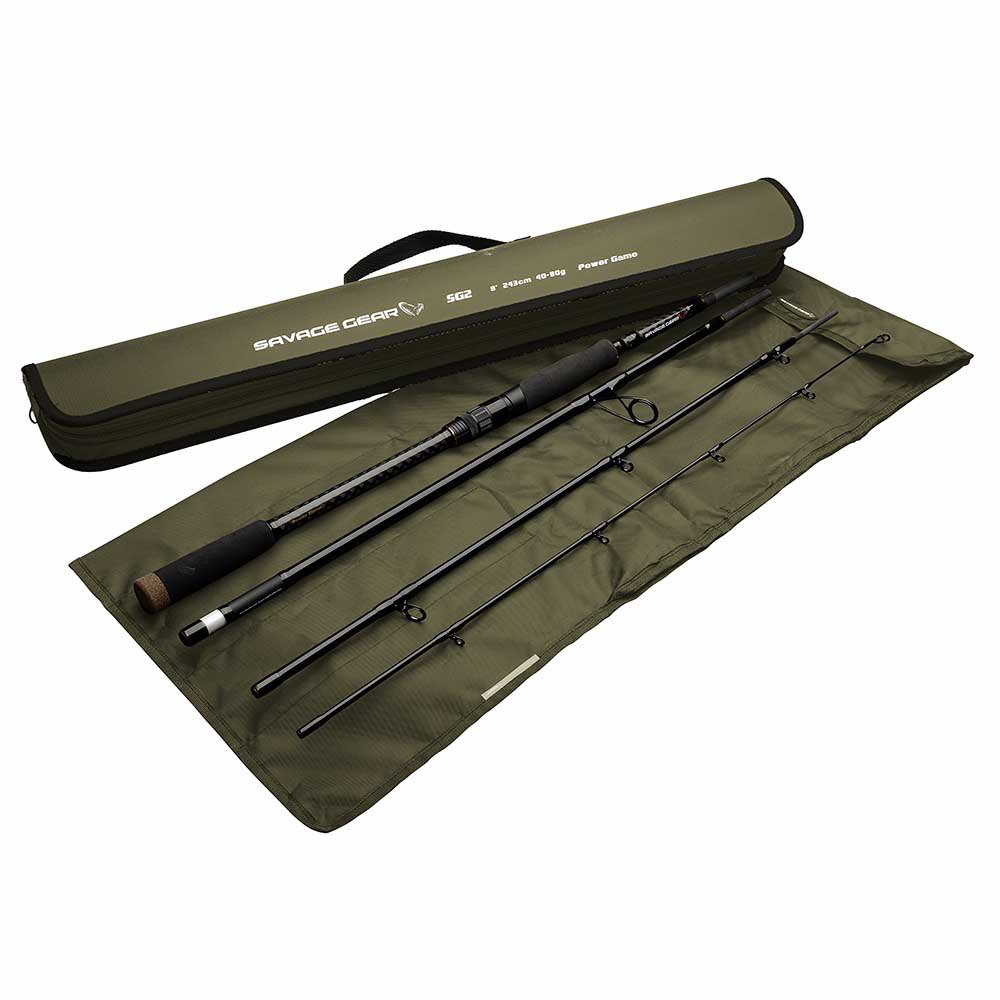 Купить Savage gear 75768 SG4 Medium Game TR Спиннинговая Удочка  Green / Grey 2.69 m 7ft.ru в интернет магазине Семь Футов
