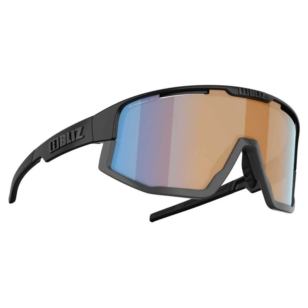 Купить Bliz 0ZB7013 Солнцезащитные очки Fusion Small Matt Black Nano Optics Nordic Ligh Coral Orange w Blue Multi/CAT1 7ft.ru в интернет магазине Семь Футов