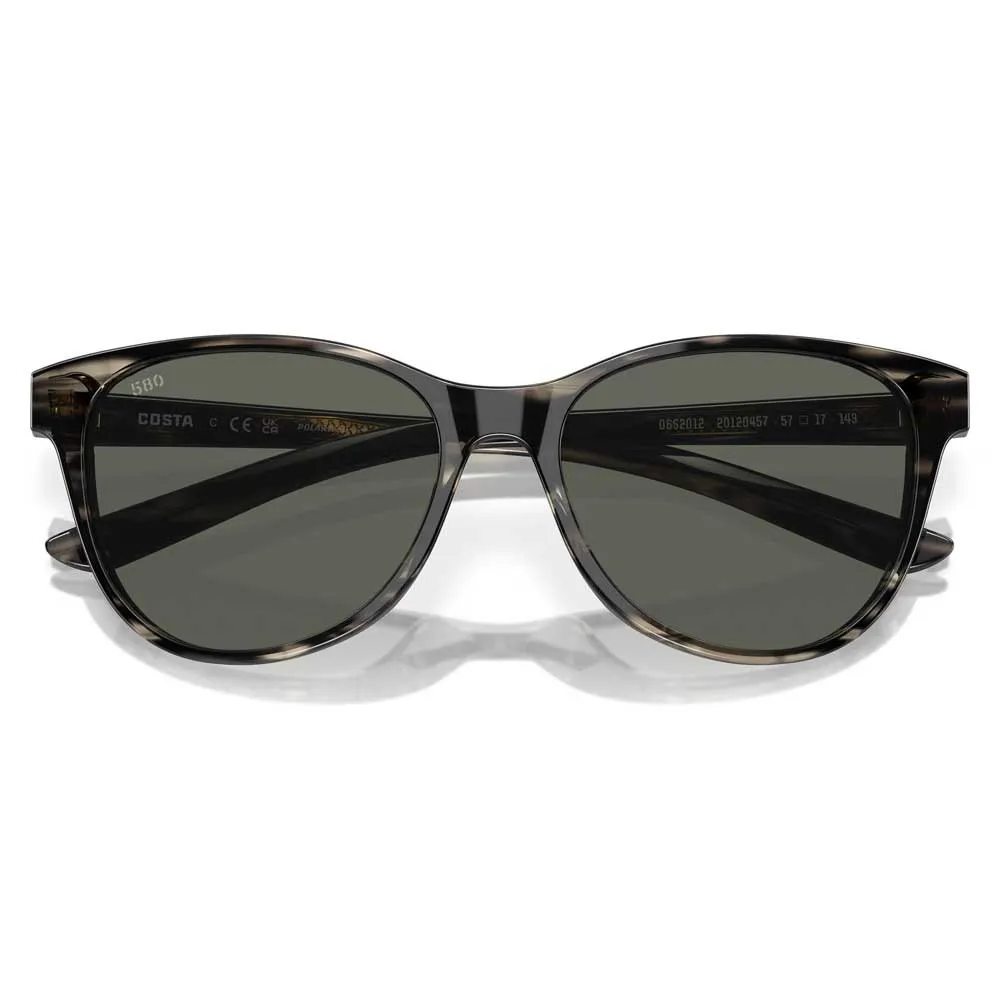Купить Costa 06s2012-20120457 поляризованные солнцезащитные очки Catherine Evening Shallows 25x12x10 Gray 580G/CAT3 7ft.ru в интернет магазине Семь Футов
