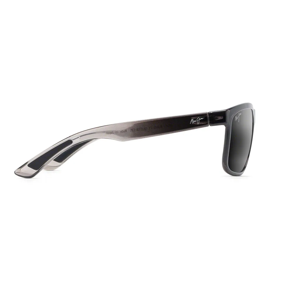 Купить Maui jim 449-11-os поляризованные солнцезащитные очки Huelo Translucent Grey 20x10x10 Neutral Grey/CAT3 7ft.ru в интернет магазине Семь Футов