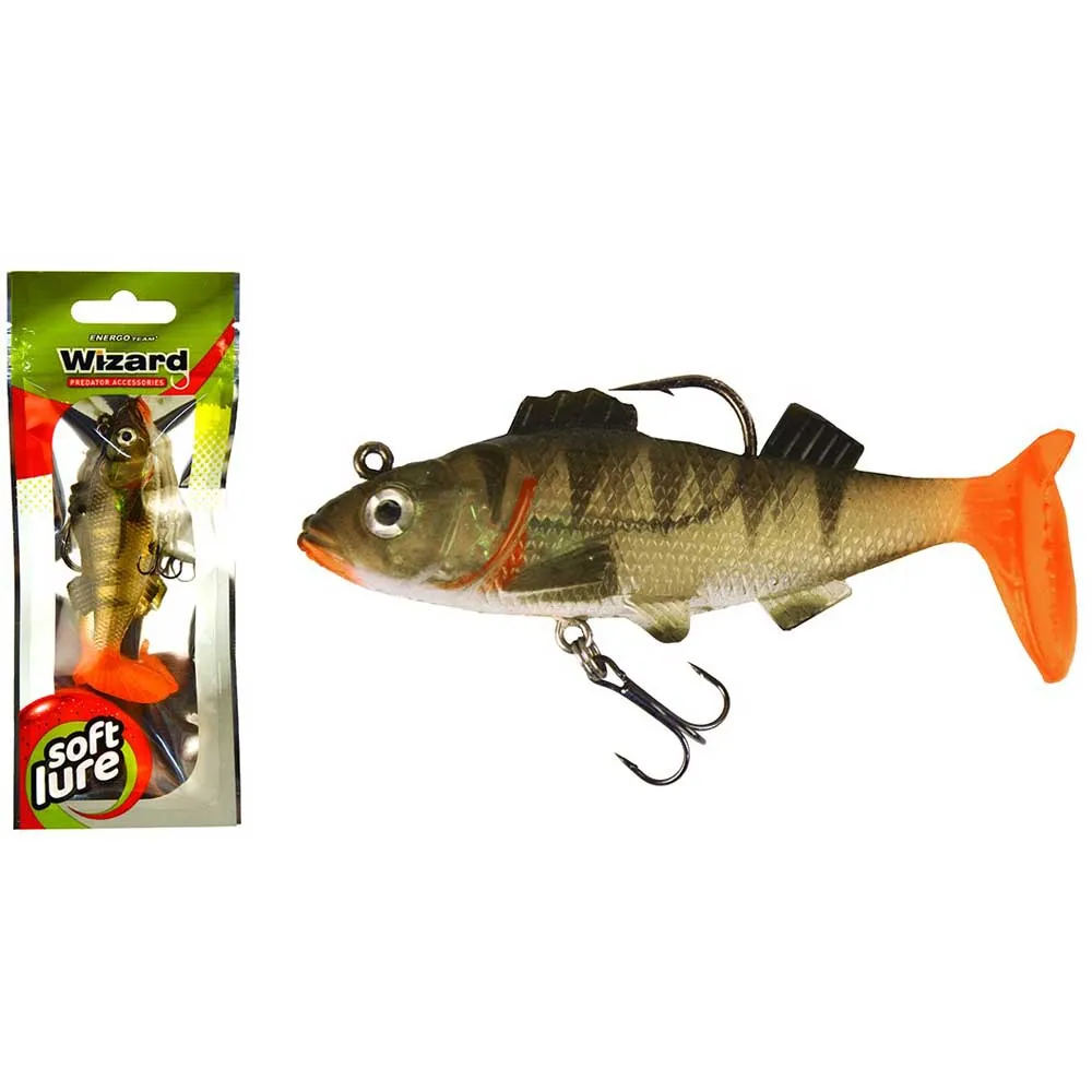 Купить Wizard 86910-391 Swimbait Big Perch Twister 76.2 mm  Holobrown 7ft.ru в интернет магазине Семь Футов