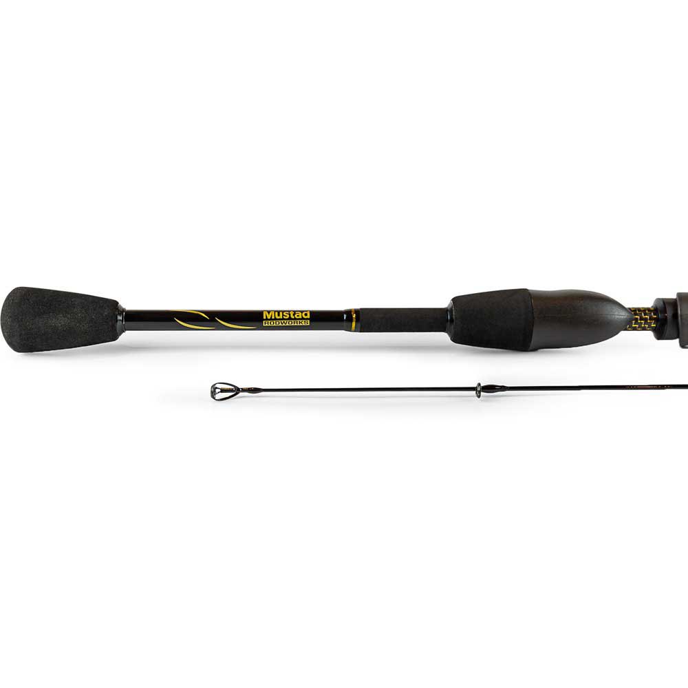 Купить Mustad MR025-DS-L-66 Detector Salt 2 Sections Легкий спиннинг Черный Black 1.98 m 7ft.ru в интернет магазине Семь Футов