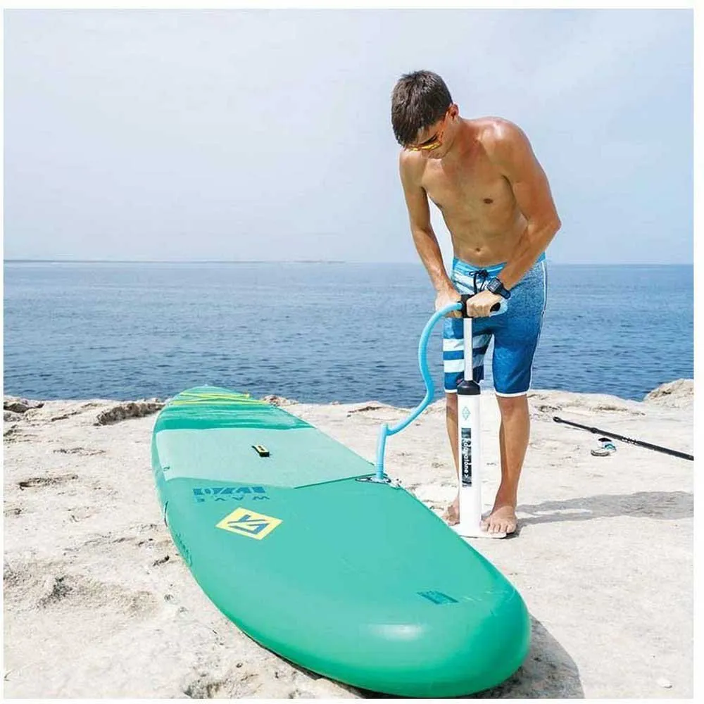 Купить Aquatone 6971559582832 Надувной комплект для падлбординга Wave Plus 12´0´´ Turquoise 70x40x30 365.8 cm 7ft.ru в интернет магазине Семь Футов