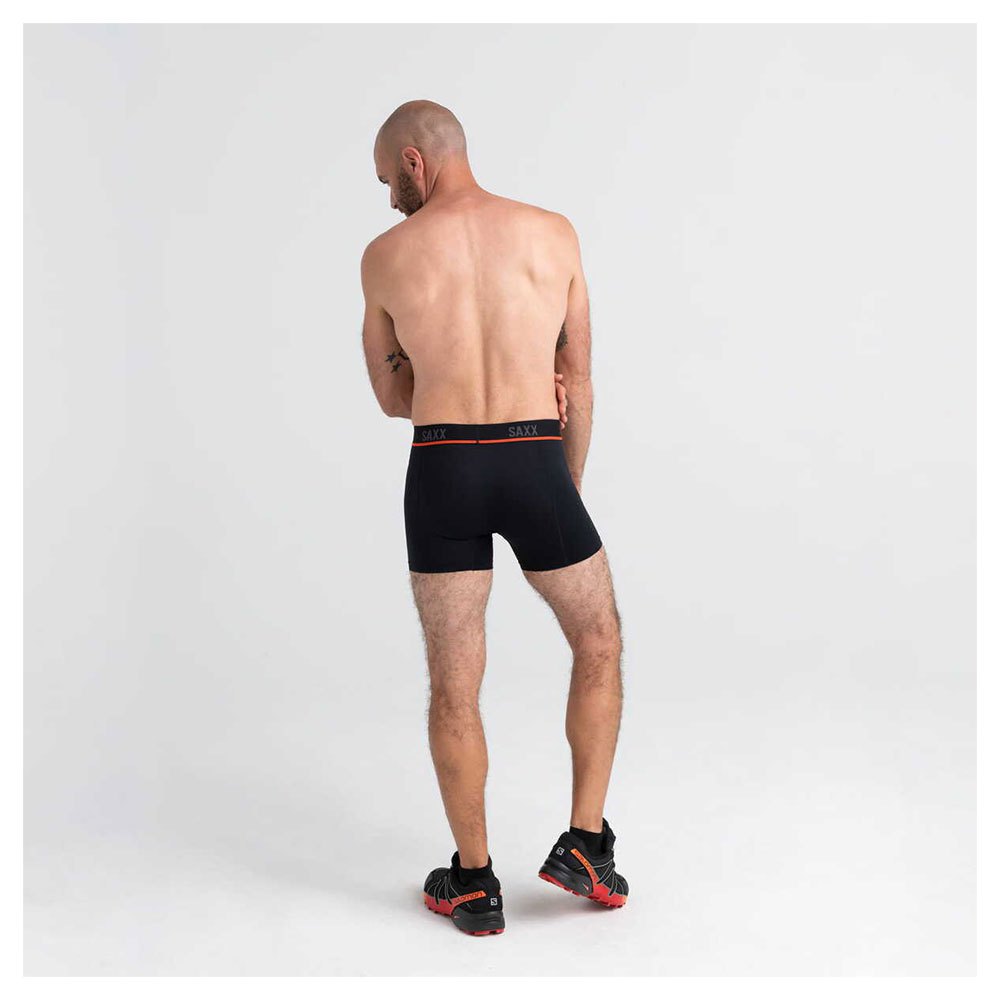 Купить SAXX Underwear SXBB32.BVR.L Боксёр Kinetic HD Черный  Black / Vermillion L 7ft.ru в интернет магазине Семь Футов