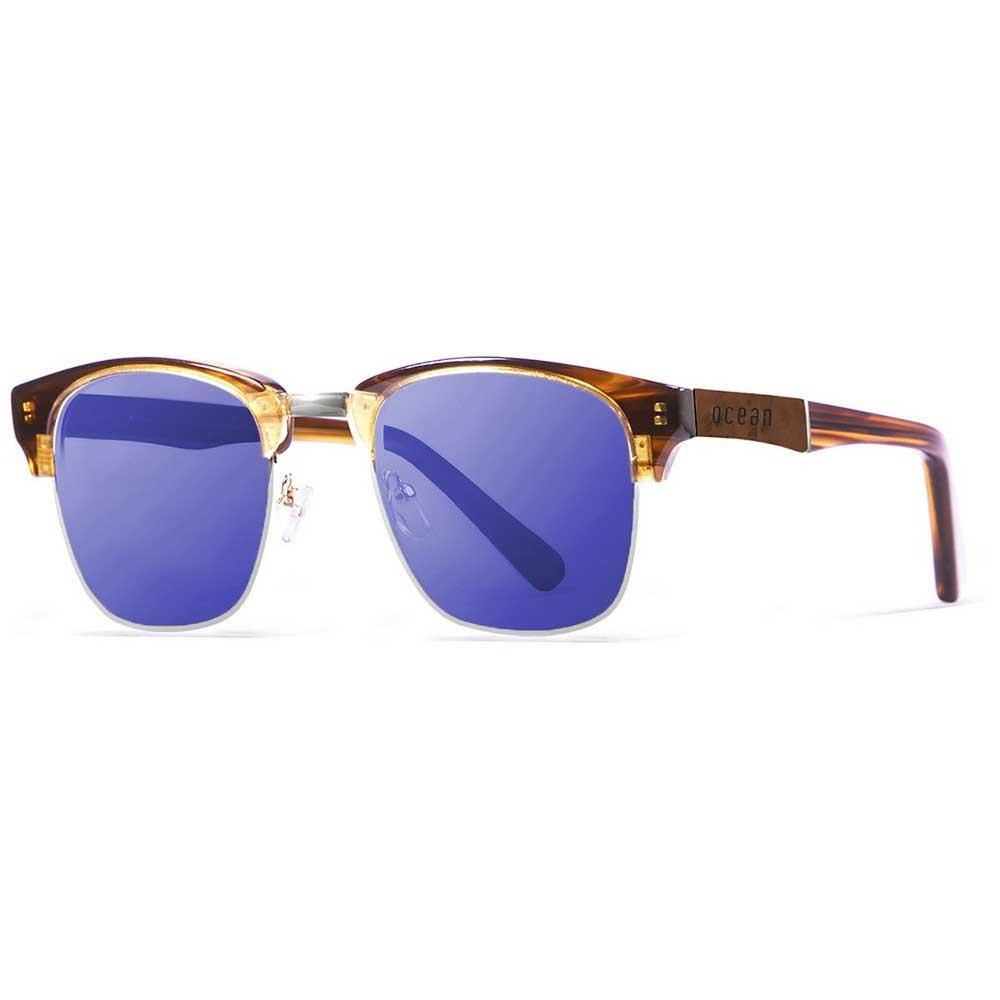 Купить Ocean sunglasses 13101.2 поляризованные солнцезащитные очки Niza Demy Brown Revo Blue/CAT3 7ft.ru в интернет магазине Семь Футов