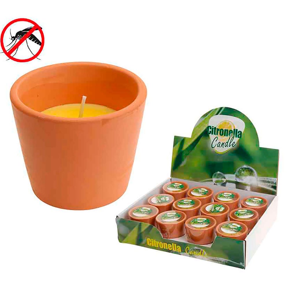 Купить Citronella 6309 Свеча Цитронелла Терракотовый Желтый Orange / Yellow 7ft.ru в интернет магазине Семь Футов