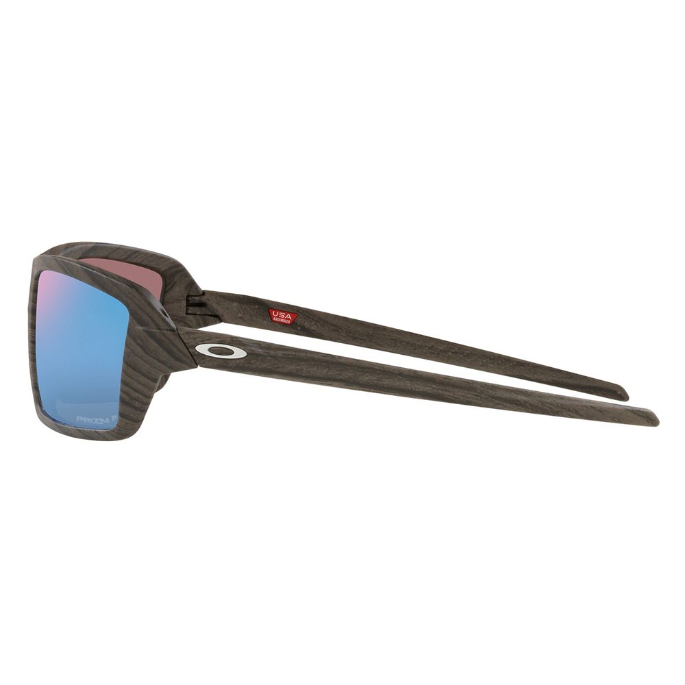 Купить Oakley OO9129-0663 Cables Prizm Поляризованные Очки Woodgrain Prizm Polarized Deep Water/CAT3 7ft.ru в интернет магазине Семь Футов