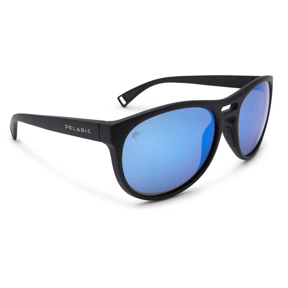Купить Pelagic 1501221003-MBBL-00 поляризованные солнцезащитные очки Navigator Matte Black / Blue 7ft.ru в интернет магазине Семь Футов