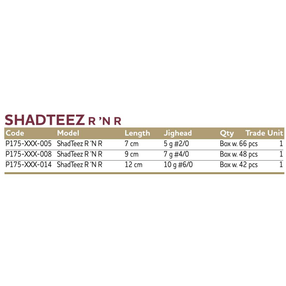 Купить Westin P175-122-008 ShadTeez Мягкая приманка 90 mm 7g 48 Единицы Headlight 7ft.ru в интернет магазине Семь Футов