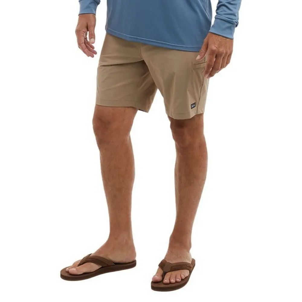 Купить Pelagic 1002261003-dkh-32 Шорты Mako 18´´ Hybrid Solid Dark Khaki 30x20x10 7ft.ru в интернет магазине Семь Футов