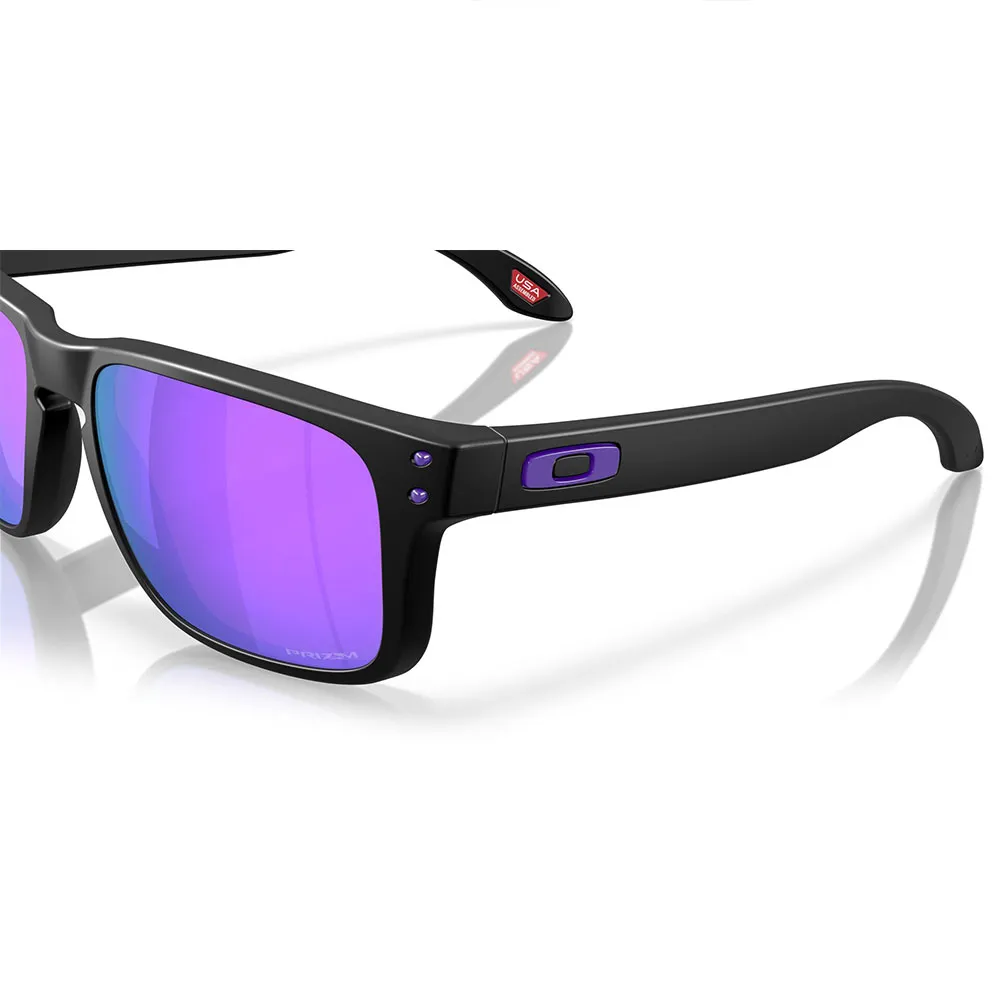 Купить Oakley OO9509-0653 Солнцезащитные очки Holbrook s Matte Black Prizm Violet/CAT3 7ft.ru в интернет магазине Семь Футов