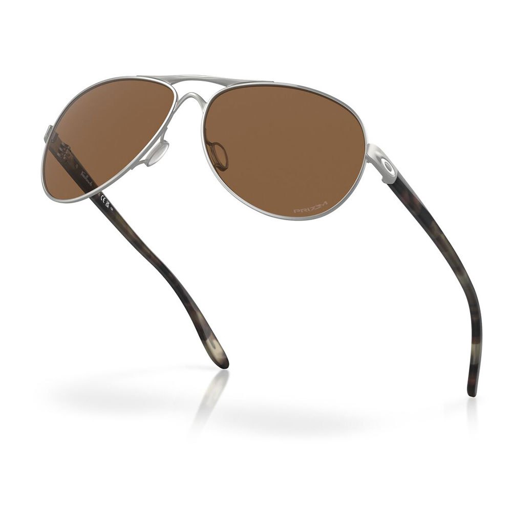 Купить Oakley OO4079-4759 Feedback Солнцезащитные Очки  Satin Chrome Prizm Bronze/CAT3 7ft.ru в интернет магазине Семь Футов