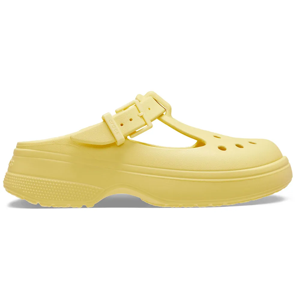 Купить Crocs 210581-78r-m6/w8 Деревянные башмаки Classic Mary Jane Daylily 35x25x15 EU 38 7ft.ru в интернет магазине Семь Футов