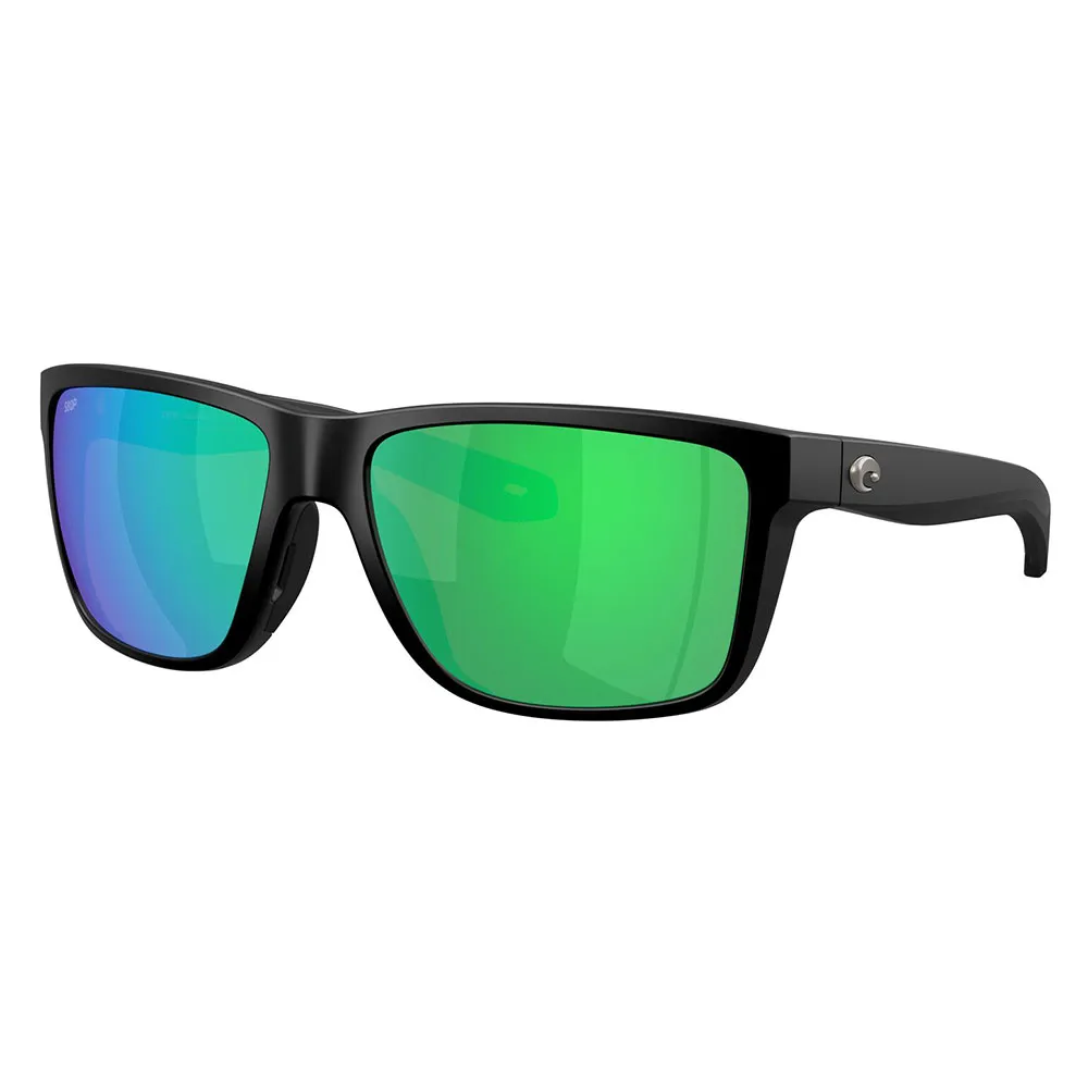 Купить Costa 06S9120-91200758 поляризованные солнцезащитные очки Broadbill ii Matte Black / Matte Black Green Mirror 580P/CAT3 7ft.ru в интернет магазине Семь Футов