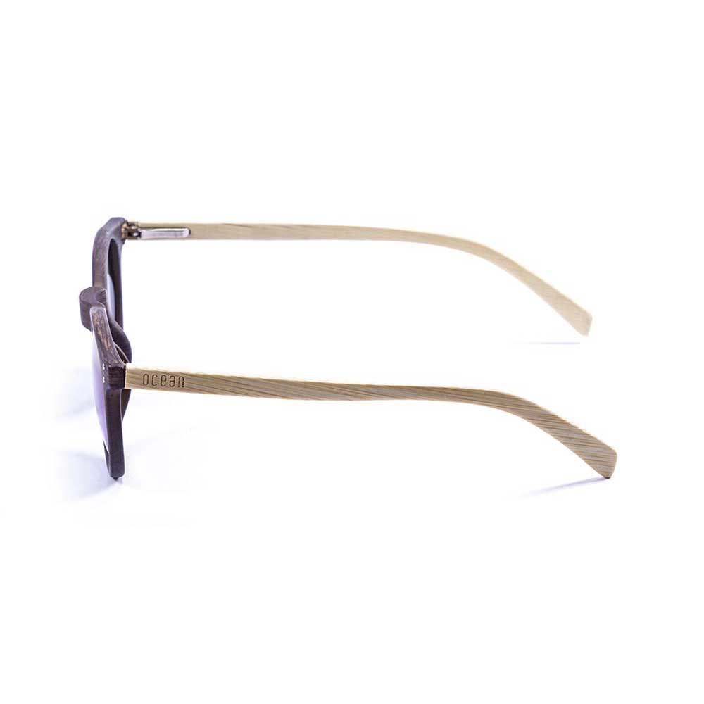 Купить Ocean sunglasses 55002.3 Деревянные поляризованные солнцезащитные очки Lizard Brown Dark / Green 7ft.ru в интернет магазине Семь Футов