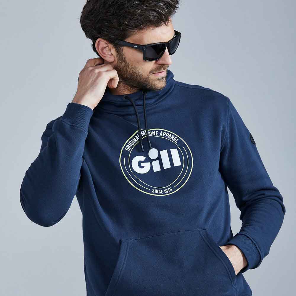 Купить Gill LS05-NAV02-L Толстовка с капюшоном Cavo Голубой Dark Navy L 7ft.ru в интернет магазине Семь Футов