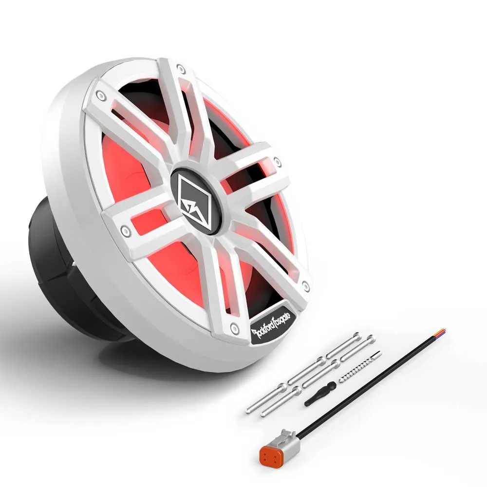 Купить Rockford fosgate 227-m2d210i Сабвуфер Color Optix Infinite Baffle 2 Ohm 254 mm White / Silver 32x23x32 7ft.ru в интернет магазине Семь Футов