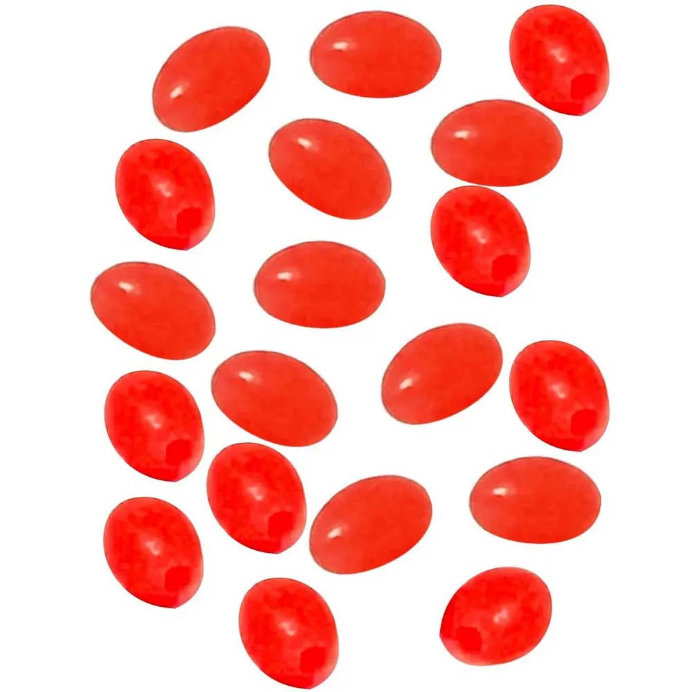 Купить Kolpo 0768006-40 жемчуг Oval Soft  Red 4 x 5 mm 7ft.ru в интернет магазине Семь Футов