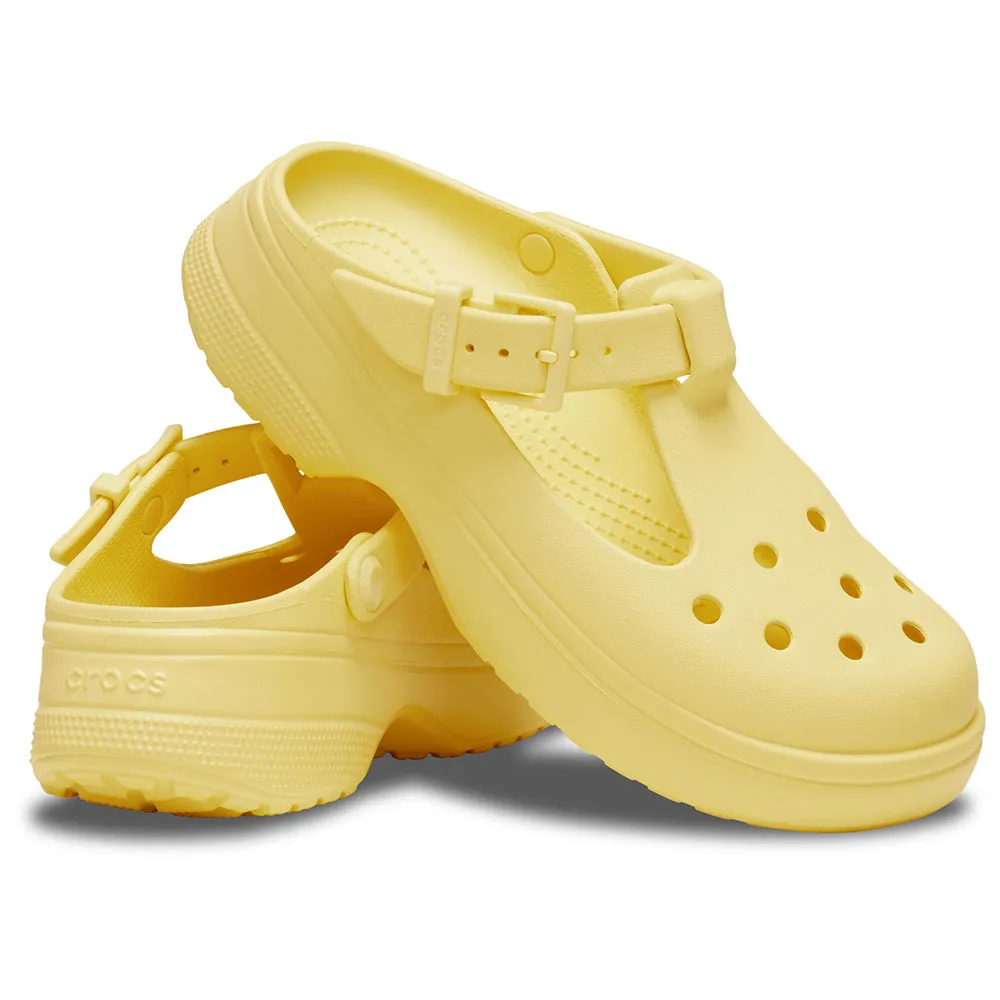 Купить Crocs 210581-78r-m6/w8 Деревянные башмаки Classic Mary Jane Daylily 35x25x15 EU 38 7ft.ru в интернет магазине Семь Футов